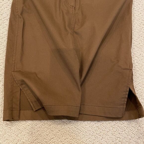 EUC ETCETERA Rich chestnut Etcetera skirt Sz. 2 - Picture 2 of 4